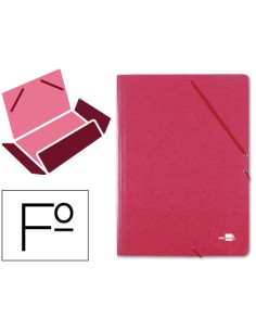 CI | Carpeta liderpapel gomas folio 3 solapas carton...
