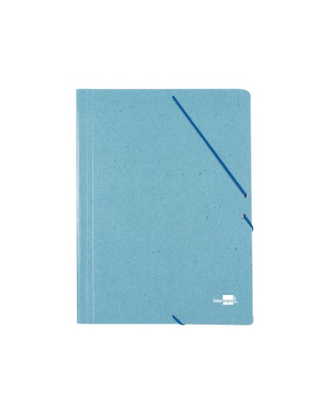 CI | Carpeta liderpapel gomas a3 3 solapas carton prespan verde