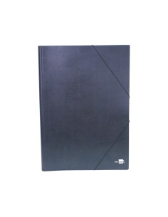 CI | Carpeta planos liderpapel a3 carton gofrado n 12 negro 2