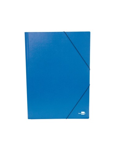 CI | Carpeta planos liderpapel a2 carton gofrado n 12 azul