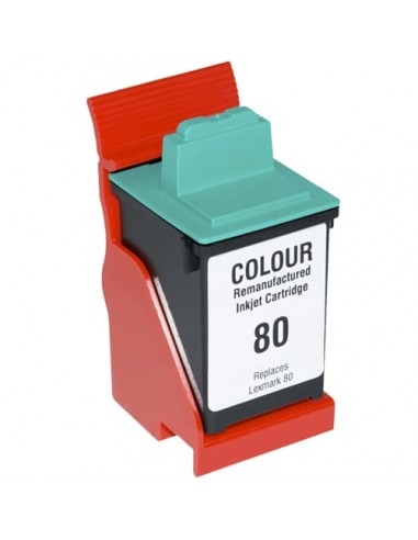 Cartucho de tinta INKTECH OFFICE Premium AES, reemplaza a 12A1980E - nº80 / 017G0060E - nº60 / C50