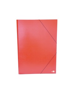 CI | Carpeta planos liderpapel a2 carton gofrado n 12 rojo 2