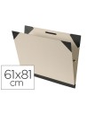 CI | Carpeta dibujo canson brut 61x81 cm con gomas color kraftclaro