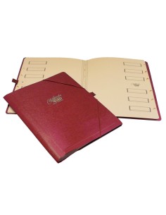 CI | Carpeta clasificador carton compacto saro folio roja... 2