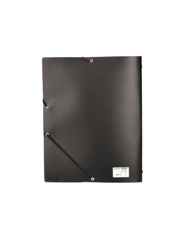 CI | Carpeta liderpapel clasificadora polipropileno din a4 negra -portafirmas -12 departamentos