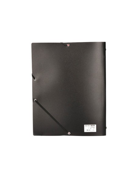 CI | Carpeta liderpapel clasificadora polipropileno din a4 negra -portafirmas -12 departamentos