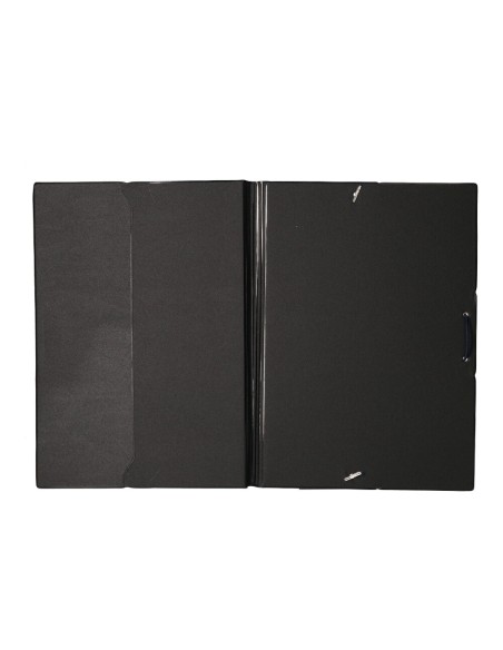 CI | Carpeta liderpapel gomas folio sencilla pvc azul