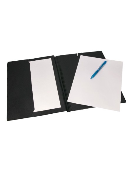 CI | Carpeta liderpapel gomas folio sencilla pvc azul