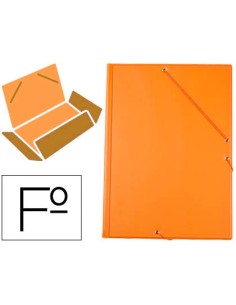 CI | Carpeta liderpapel gomas plastico folio solapa color...