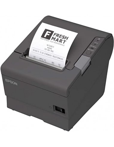 Impresora de tickets térmica epson tm-t88 v negra usb - serie fuente incluida