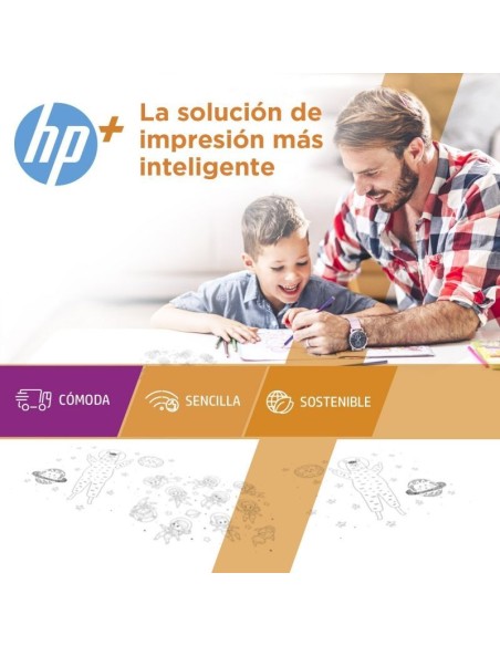 Multifunción HP Deskjet 2720e WiFi/ Fax Móvil/ Blanca