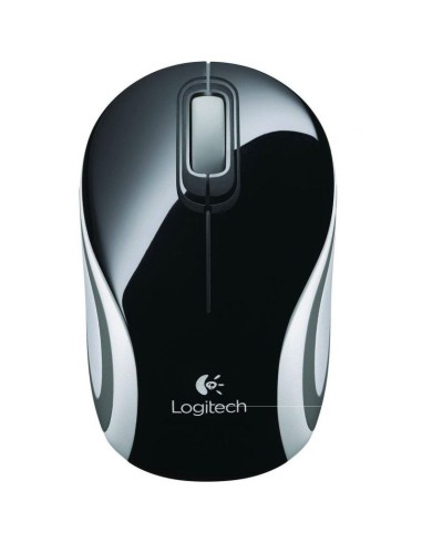 Ratón óptico inalámbrico mini logitech m187...