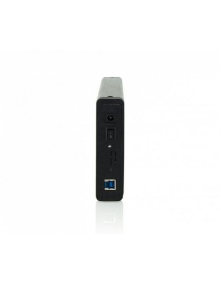 Caja externa 3go para discos duros hdd35bk312 - 3.5'/8.89cm - interfaz sata - usb 3.0 - compatible win/mac - aluminio