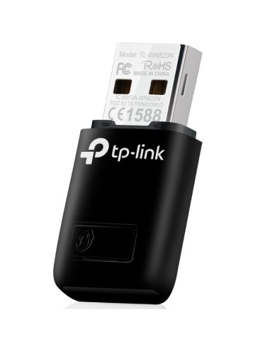 Adaptador de red wifi tp-link tl-wn823n 300mbps mini wireless n usb2.0