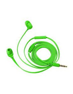 Auriculares intrauditivos trust duga verde neón -...