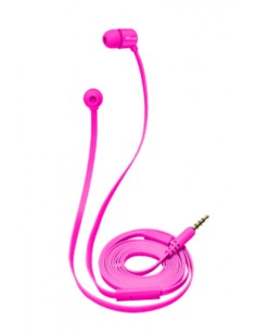 Auriculares intrauditivos trust duga rosa neón -...