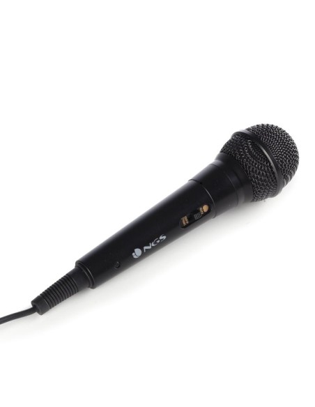 Micrófono ngs singer fire - dinámico - 80hz-12000hz - botón on/off - jack 3.5mm