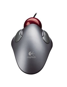 Ratón logitech trackman marble seguibola 4 botones usb...