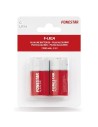 Pack de 2 pilas fonestar lr14 1.5v alcalina c