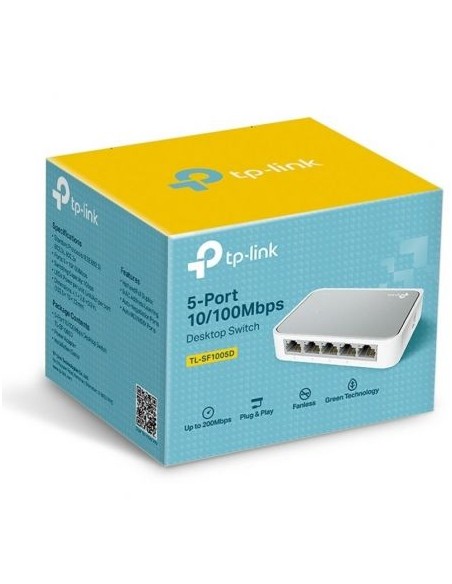 Switch tp-link 5 puertos 10/100 duplex 200mbps