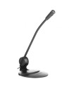 Micrófono de sobremesa ngs ms102 - mono - 20-16khz - 1.8m - peana para monitor