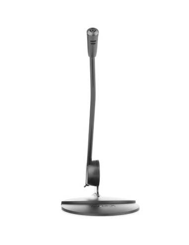 Micrófono de sobremesa ngs ms102 - mono - 20-16khz - 1.8m - peana para monitor