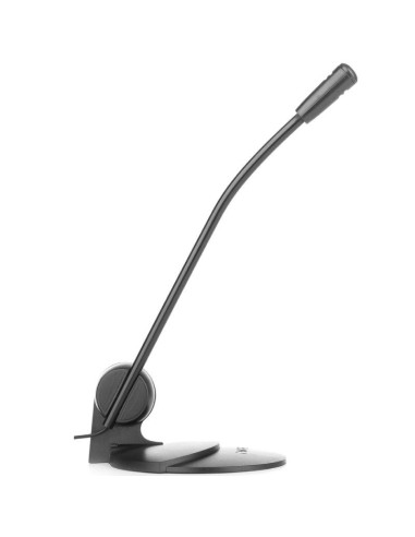 Micrófono de sobremesa ngs ms102 - mono - 20-16khz - 1.8m - peana para monitor