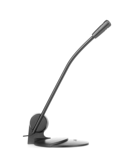 Micrófono de sobremesa ngs ms102 - mono - 20-16khz - 1.8m - peana para monitor