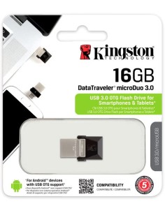 Pendrive kingston datatraveler microduo - 16gb -...