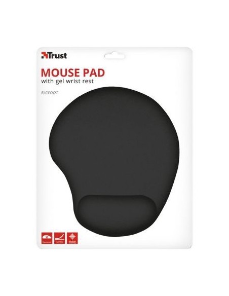 Alfombrilla trust bigfoot gel - base antideslizante - superficie de microfibra