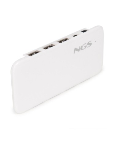 Hub 7 puertos ngs ihub7 - tamaño reducido - alimentador corriente - usb 2.0