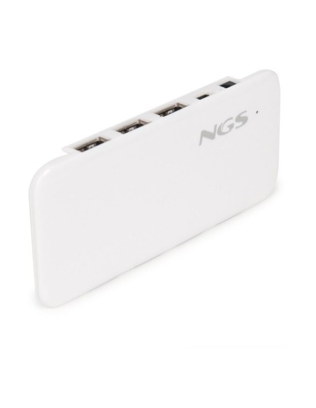 Hub 7 puertos ngs ihub7 - tamaño reducido - alimentador corriente - usb 2.0