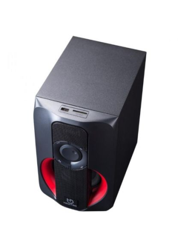 Altavoces 2.1 con bluetooth hiditec h400 spk010000 - 40w - subwoofer 5'/12.7cm - satelites 3'/7.62cm - lector usb/sd - audio-in 