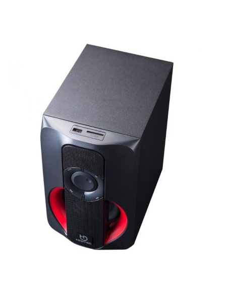 Altavoces 2.1 con bluetooth hiditec h400 spk010000 - 40w - subwoofer 5'/12.7cm - satelites 3'/7.62cm - lector usb/sd - audio-in 