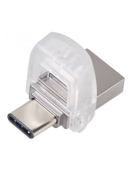 Pendrive kingston datatraveler microduo 3c - 32gb - conectores usb-a y usb tipo-c - 100mb/s lectura - 15mb/s escritura - usb 3.0