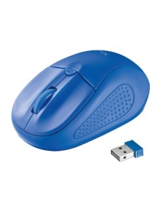 Ratón inalámbrico trust primo blue - alcance 6m -...