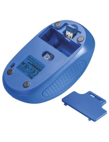 Ratón inalámbrico trust primo blue - alcance 6m...