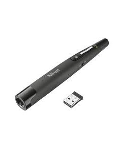 Presentador láser inalámbrico trust puntero 20430 -...