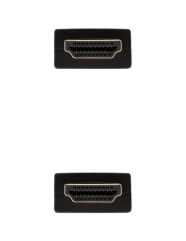 Cable hdmi nanocable 10.15.0303 - v1.3 - conectores hdmi (tipo a) macho - máxima calidad de transmisión - 3m - negro