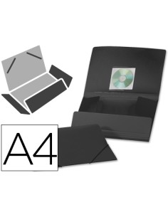 CI | Carpeta liderpapel gomas solapas 38725 polipropileno...