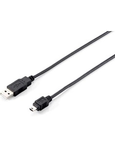 Cable usb a mini usb equip 128521 - conectores a macho /...