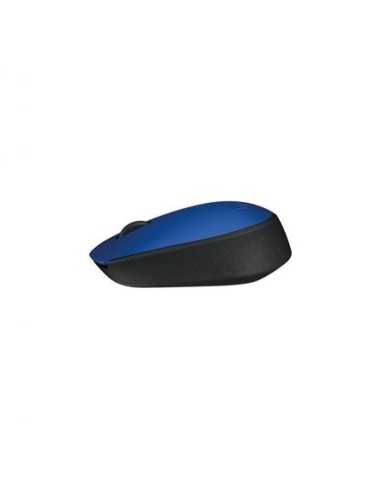 Ratón inalámbrico logitech m171 azul - 2.4ghz - nano receptor usb - diseño ambidiestro - 1xaa
