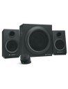 Altavoces 2.1 logitech z333 - 40w rms (satelites 2*8w + subwoofer 24w)  - entrada 3.5mm - entrada rca - toma auriculares