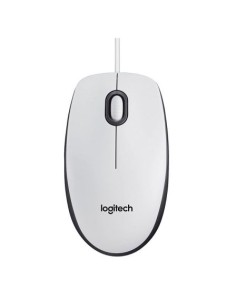 Ratón logitech m100 white - óptico - 3 botones - usb -... 2