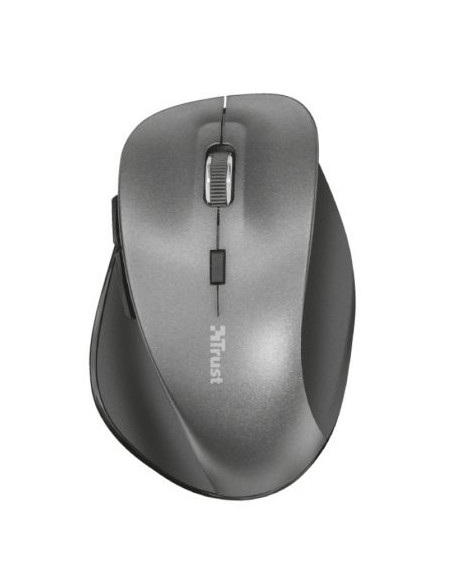Ratón inalámbrico trust ravan - descanso ergonómico para pulgar - 800-1600dpi - 2 botones para pulgar - receptor microusb - 