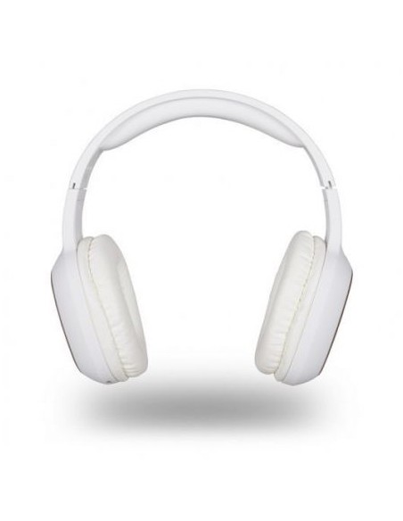 Auriculares bluetooth ngs ártica pride white - alcance 10m - micrófono - diadema ajustable - almohadillas acolchadas - batería 