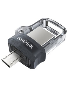 Pendrive sandisk dual m3.0 ultra - 128gb - conectores...