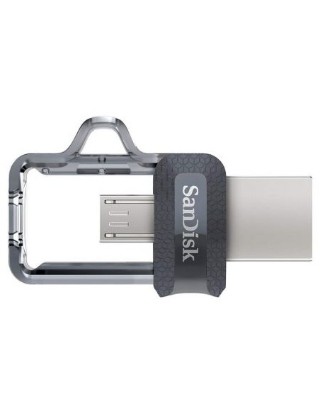 Pendrive sandisk dual m3.0 ultra - 128gb - conectores usb-a y microusb - 150mb/s lectura - usb 3.0