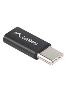 Adaptador lanberg ad-uc-um-02 microusb hembra a usb...