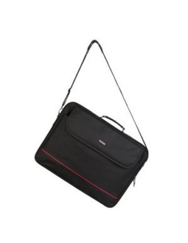 Maletín monray passenger plus - para portátiles hasta 18'/45.7cm - nylon - compartimento multiusos - cinta para trolley